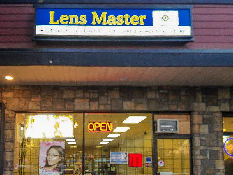 Lens Master Optical Store in Aldergrove BC